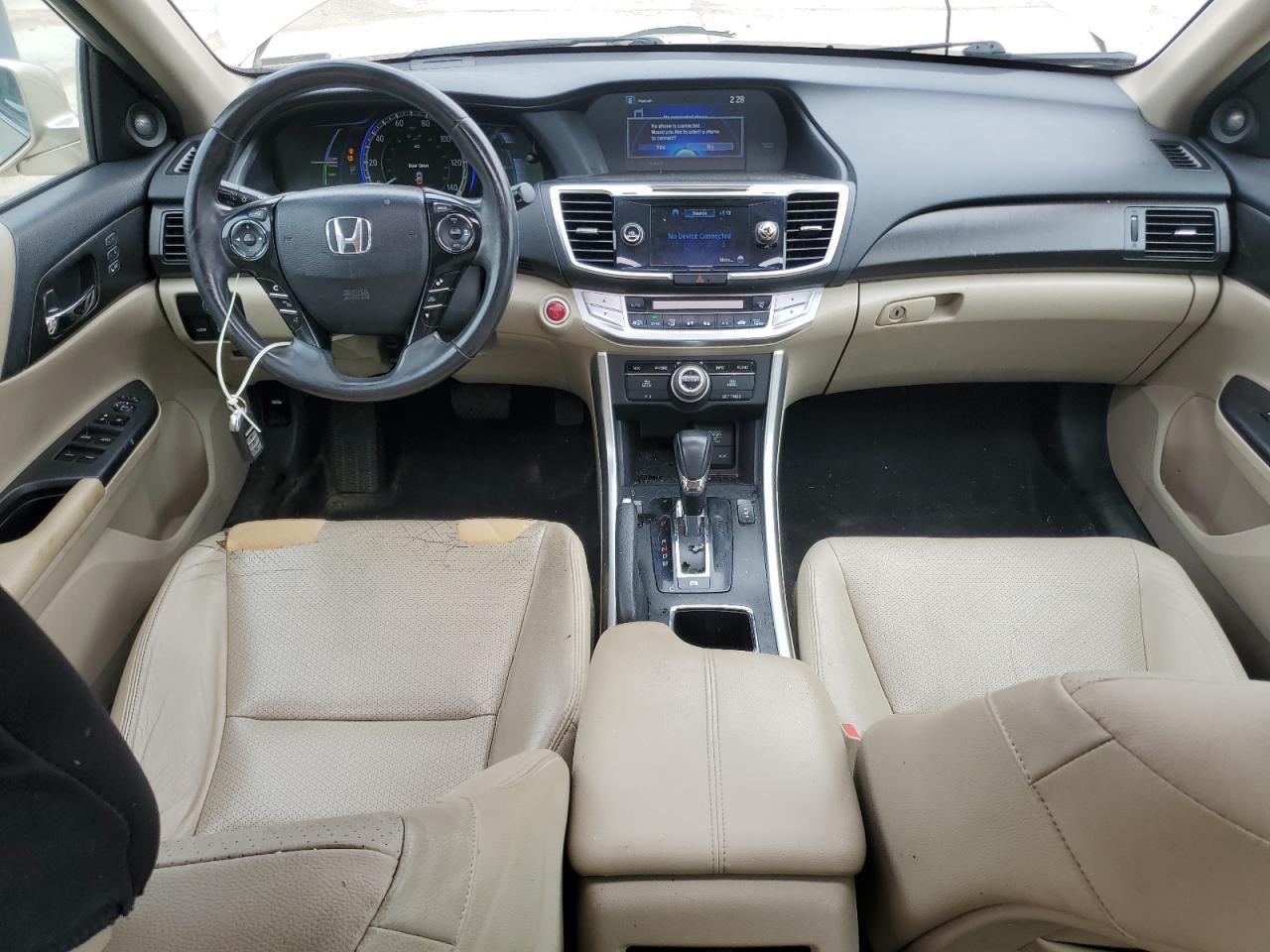 2014 Honda Accord Touring Hybrid VIN: 1HGCR6F78EA002379 Lot: 51856395