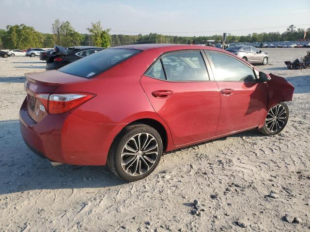  TOYOTA COROLLA 2016 Красный