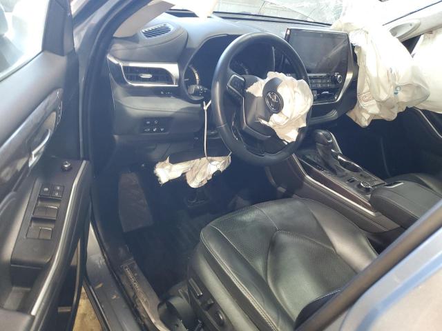  TOYOTA HIGHLANDER 2021 Blue