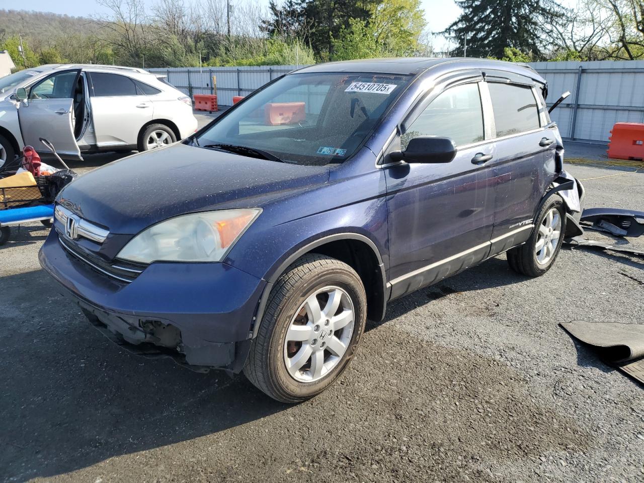 2008 Honda Cr-V Ex na sprzedaż w Grantville, PA - Rear End
