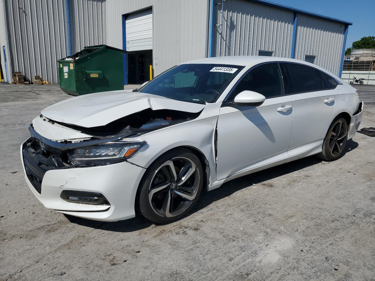 2018 Honda Accord Sport للبيع في Tulsa، OK - Front End