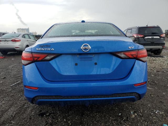 NISSAN SENTRA 2022 Синий