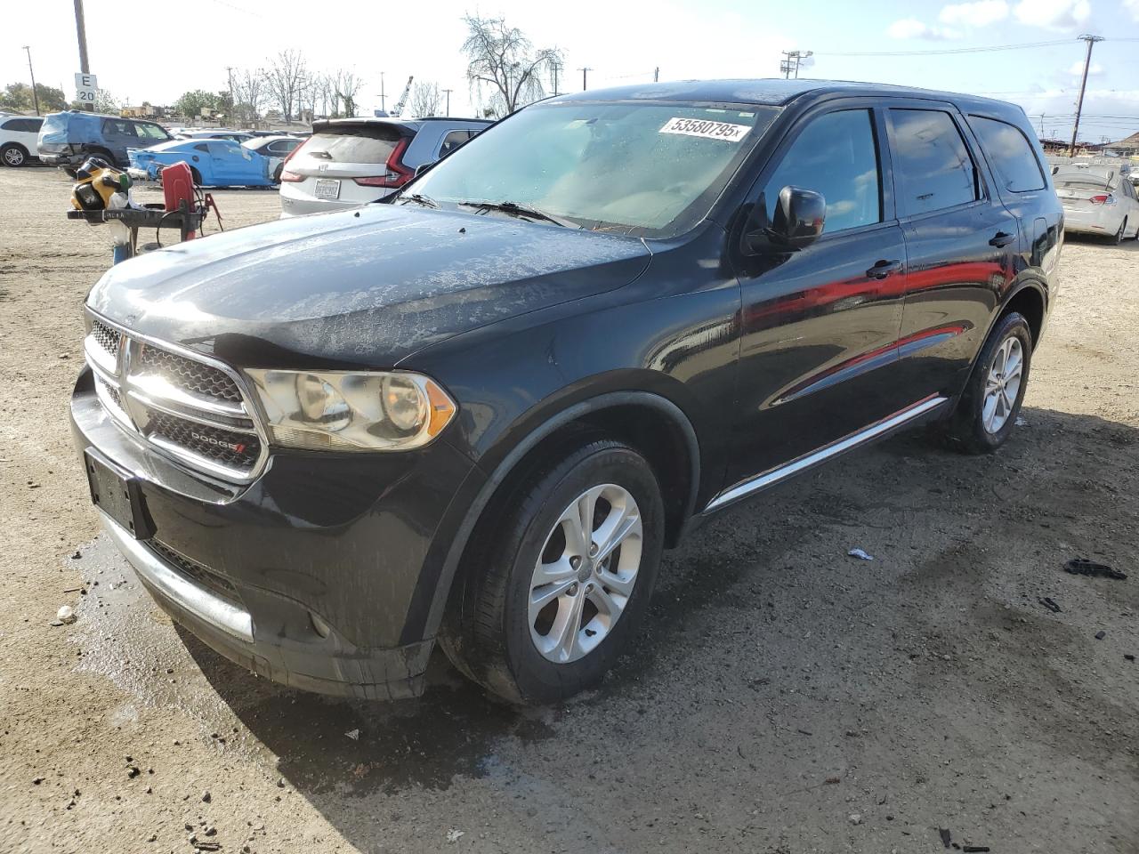 2012 Dodge Durango Sxt продається в Los Angeles, CA - Normal Wear