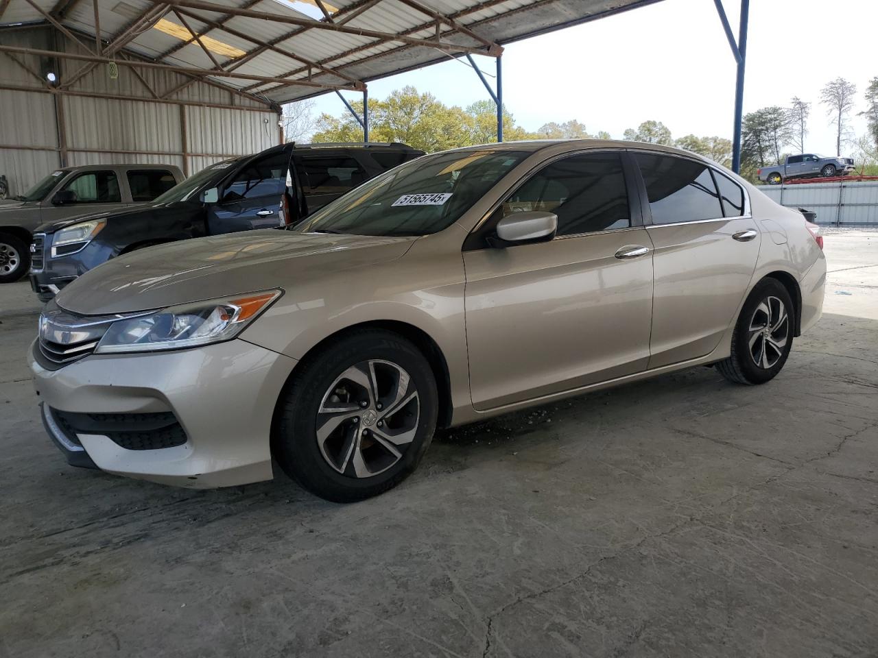 2016 Honda Accord Lx იყიდება Cartersville-ში, GA - Undercarriage