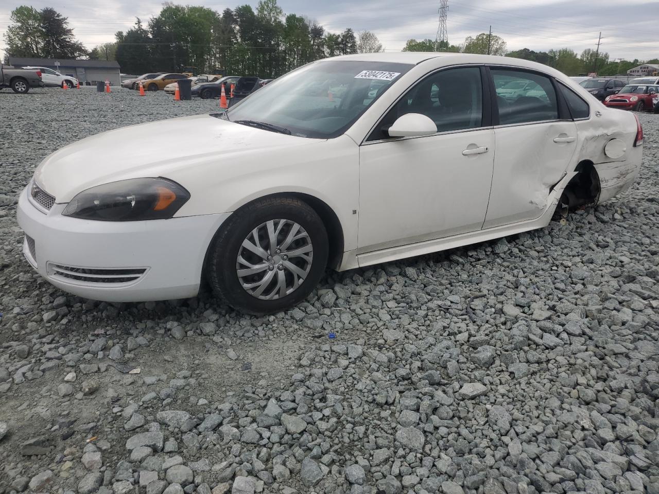 2009 Chevrolet Impala Police for Sale in Mebane, NC - Side