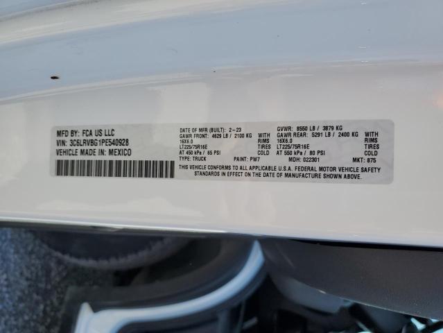 2023 RAM PROMASTER 1500 1500 HIGH