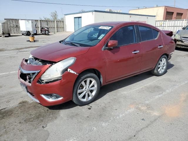  NISSAN VERSA 2016 Czerwony
