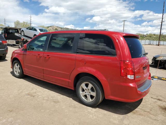  DODGE CARAVAN 2012 Czerwony