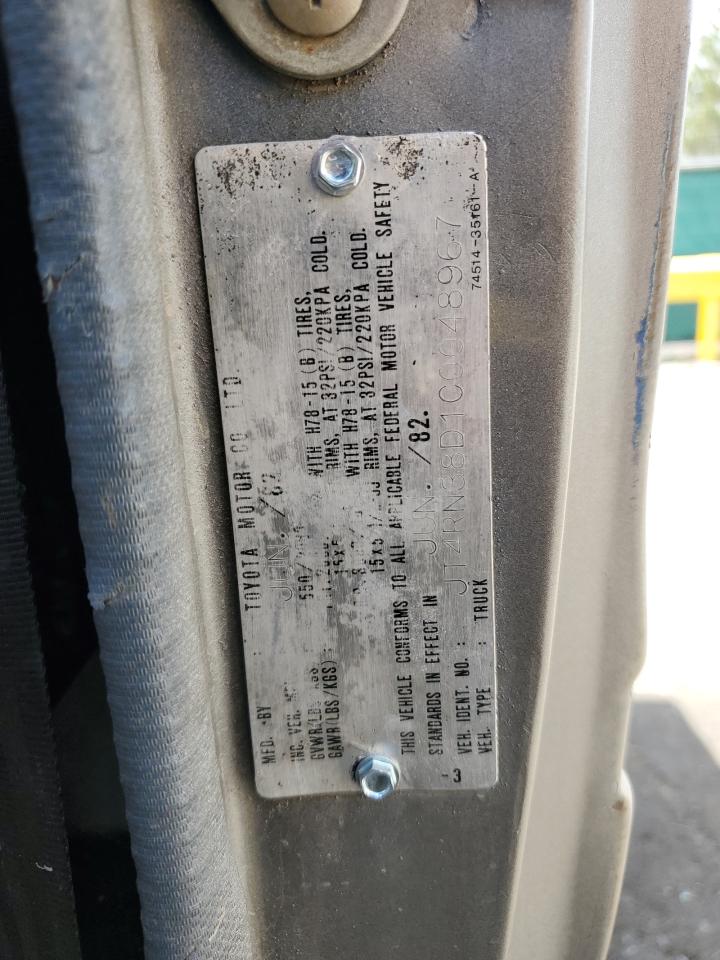 1982 Toyota Pickup Rn38 VIN: JT4RN38D1C0048967 Lot: 53748455