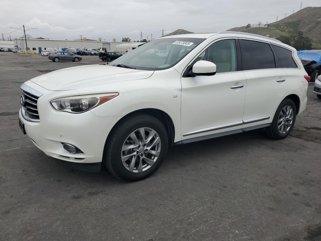 2015 Infiniti Qx60 за продажба в Colton, CA - Side