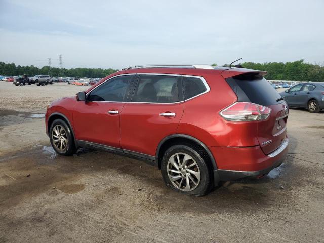  NISSAN ROGUE 2014 Червоний