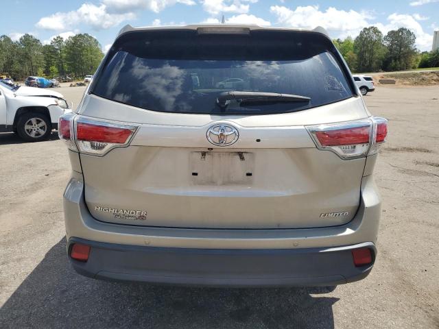  TOYOTA HIGHLANDER 2015 Gold