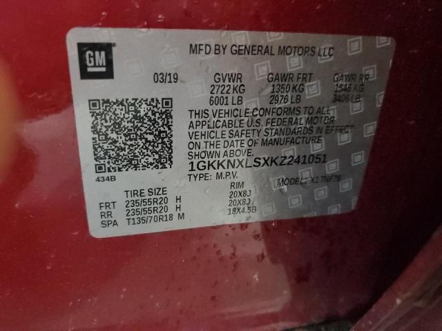 2019 GMC ACADIA DENALI