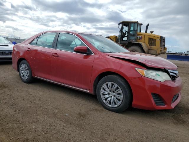  TOYOTA CAMRY 2012 Червоний