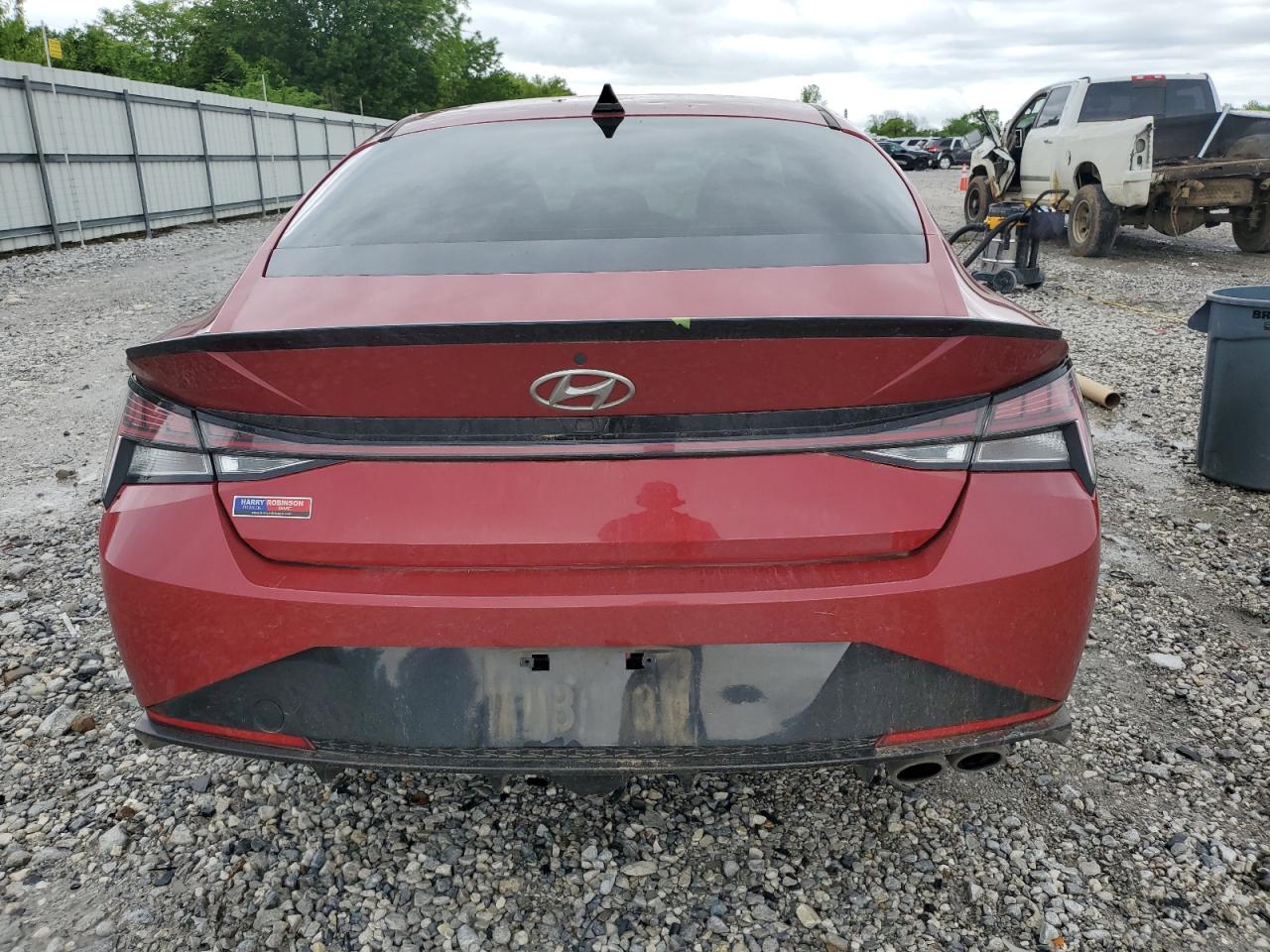 2022 Hyundai Elantra N Line VIN: KMHLR4AF0NU345599 Lot: 54936445