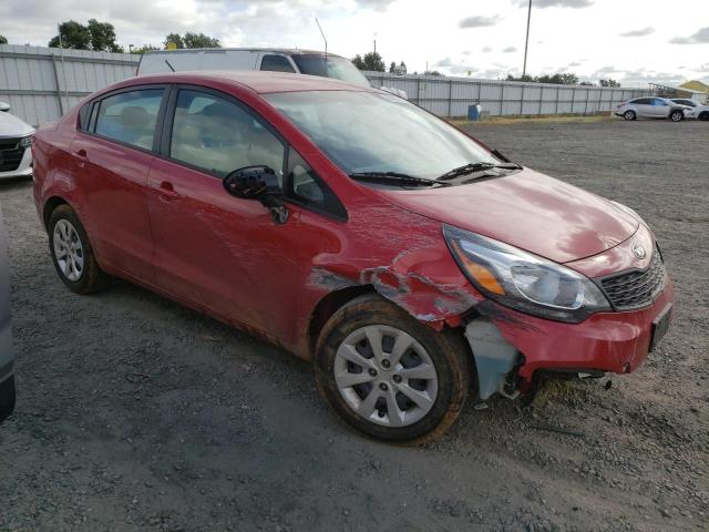  KIA RIO 2013 Красный