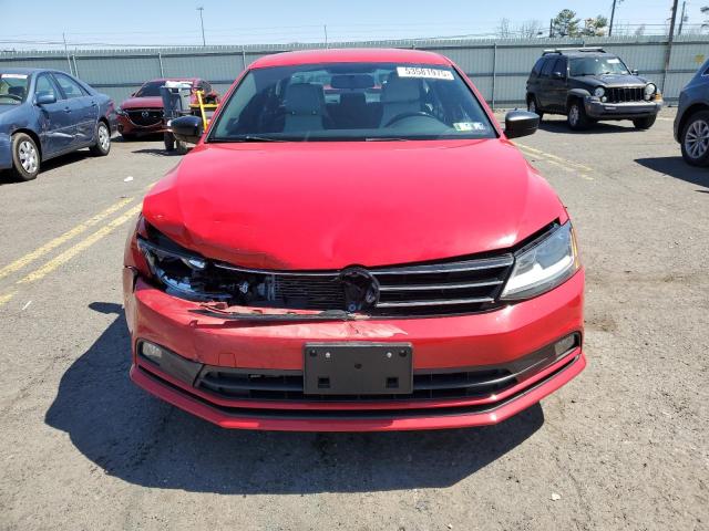  VOLKSWAGEN JETTA 2017 Red