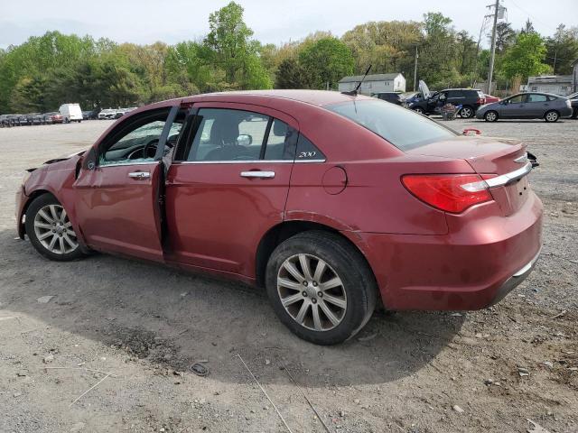 CHRYSLER 200 2013 Red