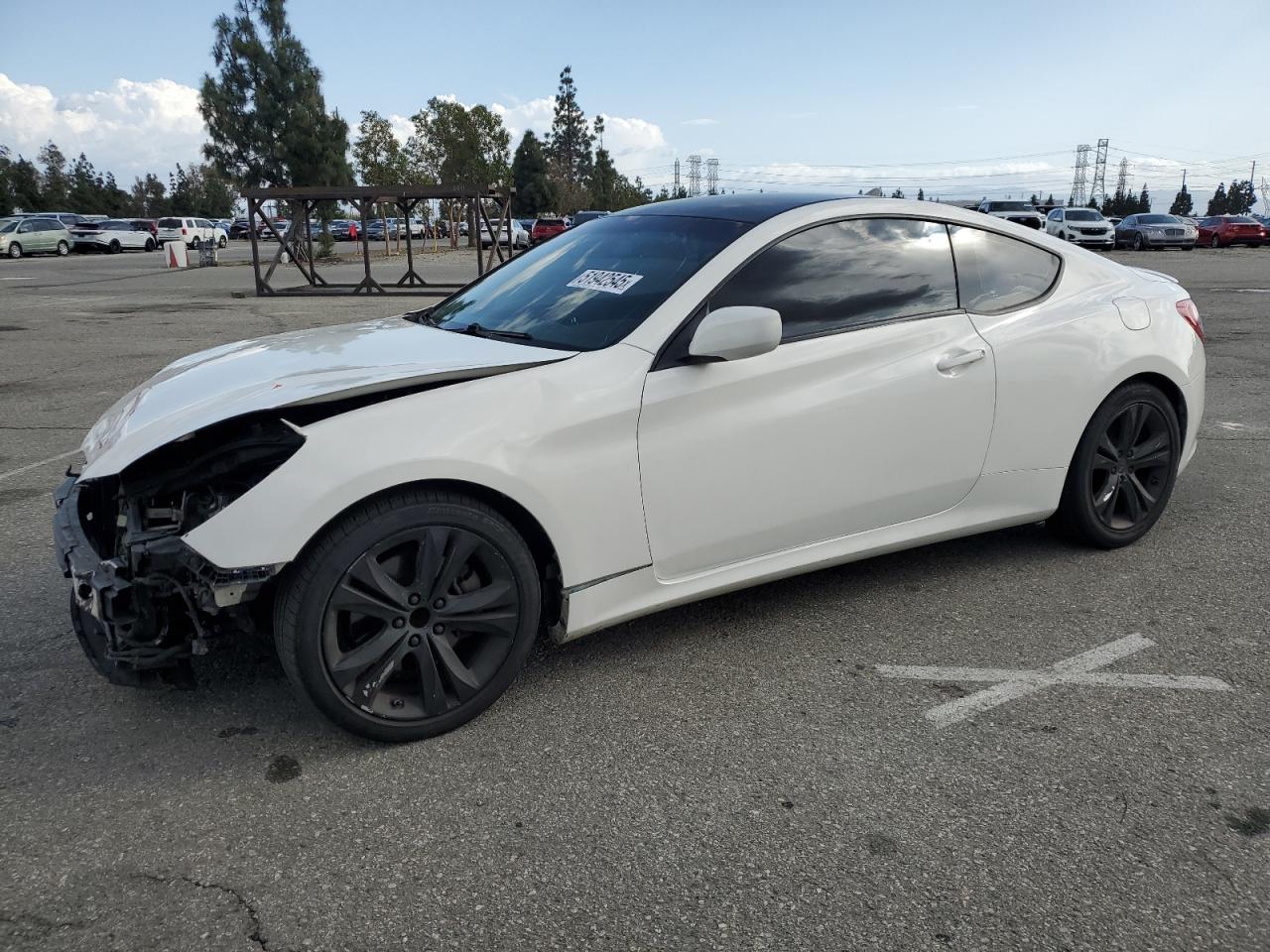 2012 Hyundai Genesis Coupe 2.0T de vânzare în Rancho Cucamonga, CA - Front End