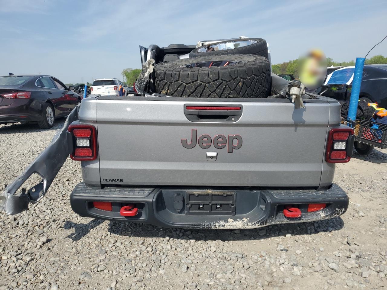 2020 Jeep Gladiator Rubicon VIN: 1C6JJTBG9LL135016 Lot: 52374035