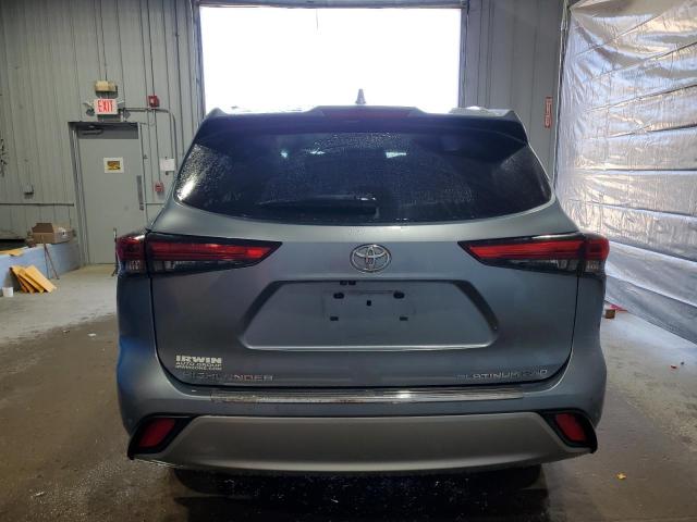  TOYOTA HIGHLANDER 2021 Blue