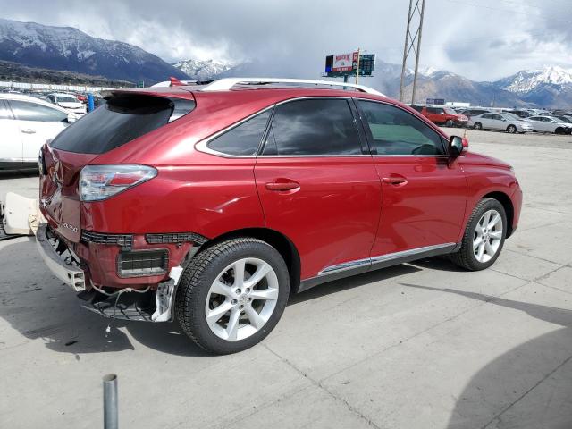  LEXUS RX350 2012 Czerwony