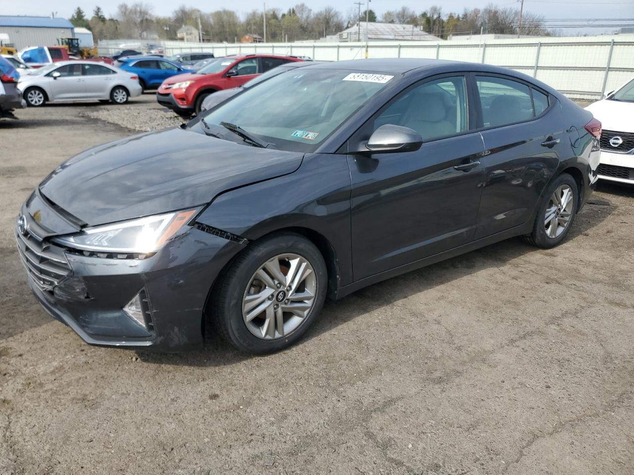 2020 Hyundai Elantra Sel იყიდება Pennsburg-ში, PA - Front End
