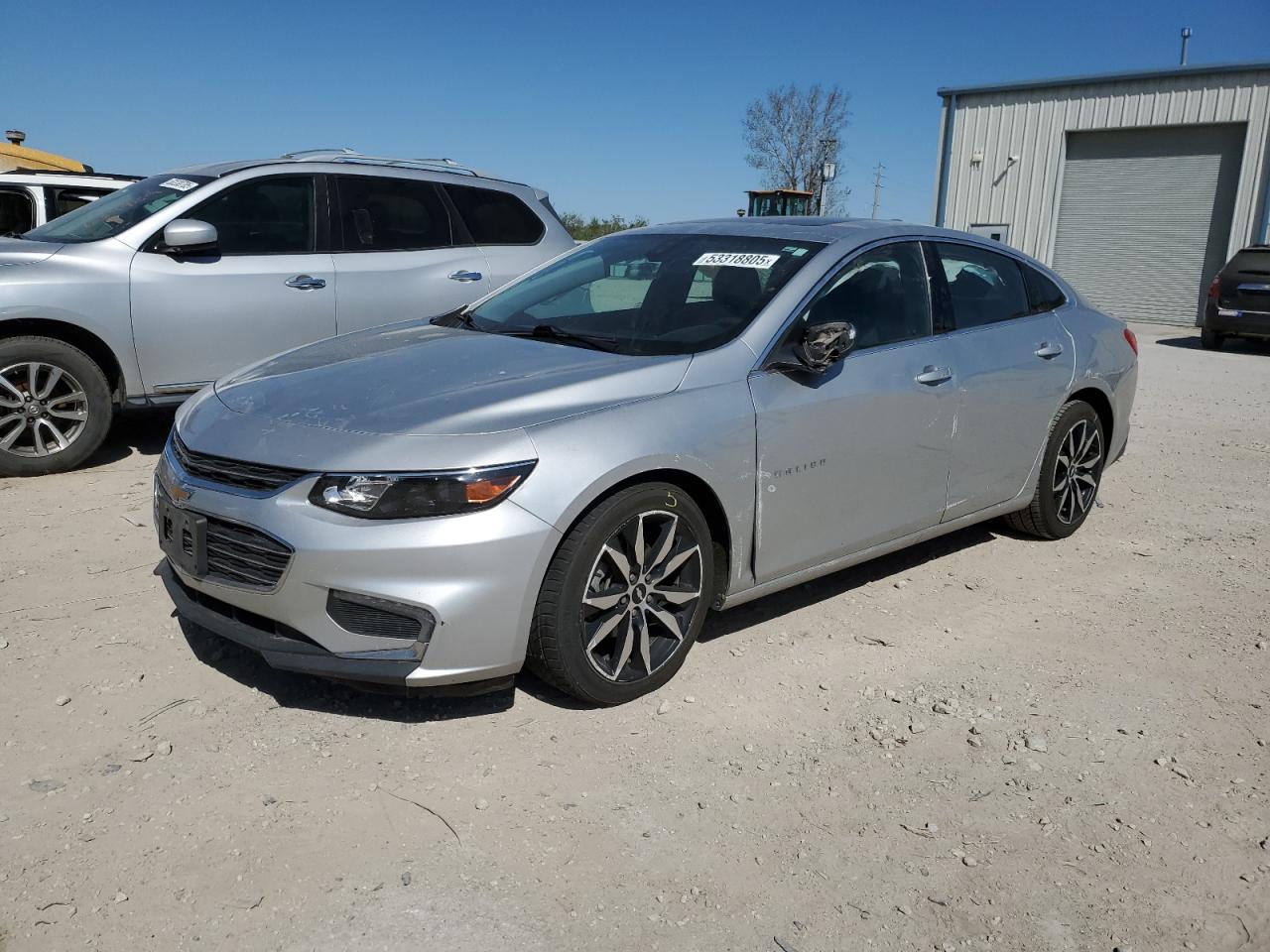 2018 Chevrolet Malibu Lt silver null gas 1G1ZD5ST6JF274486 photo #1