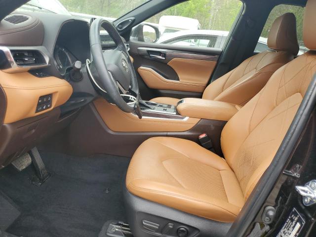  TOYOTA HIGHLANDER 2022 Czarny