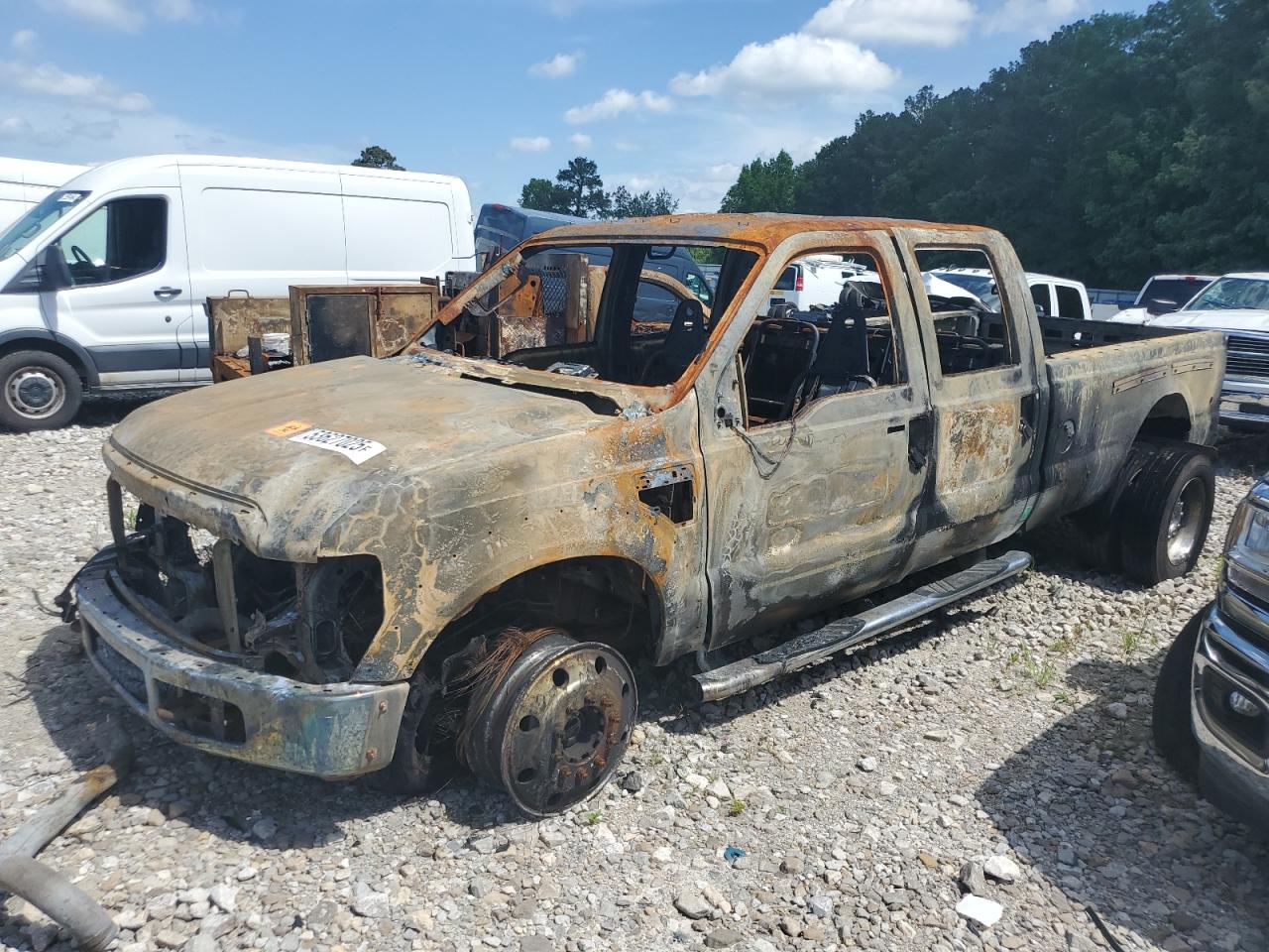 2008 Ford F450 Super Duty zu verkaufen in Florence, MS - Burn