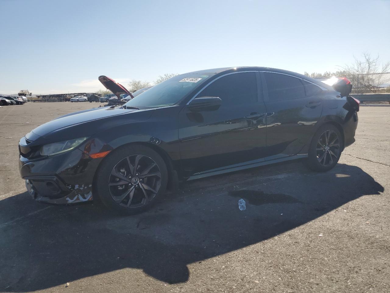2019 Honda Civic Sport na sprzedaż w North Las Vegas, NV - Rear End