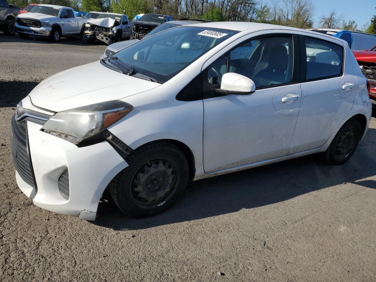 2015 Toyota Yaris de vânzare în Portland, OR - Front End