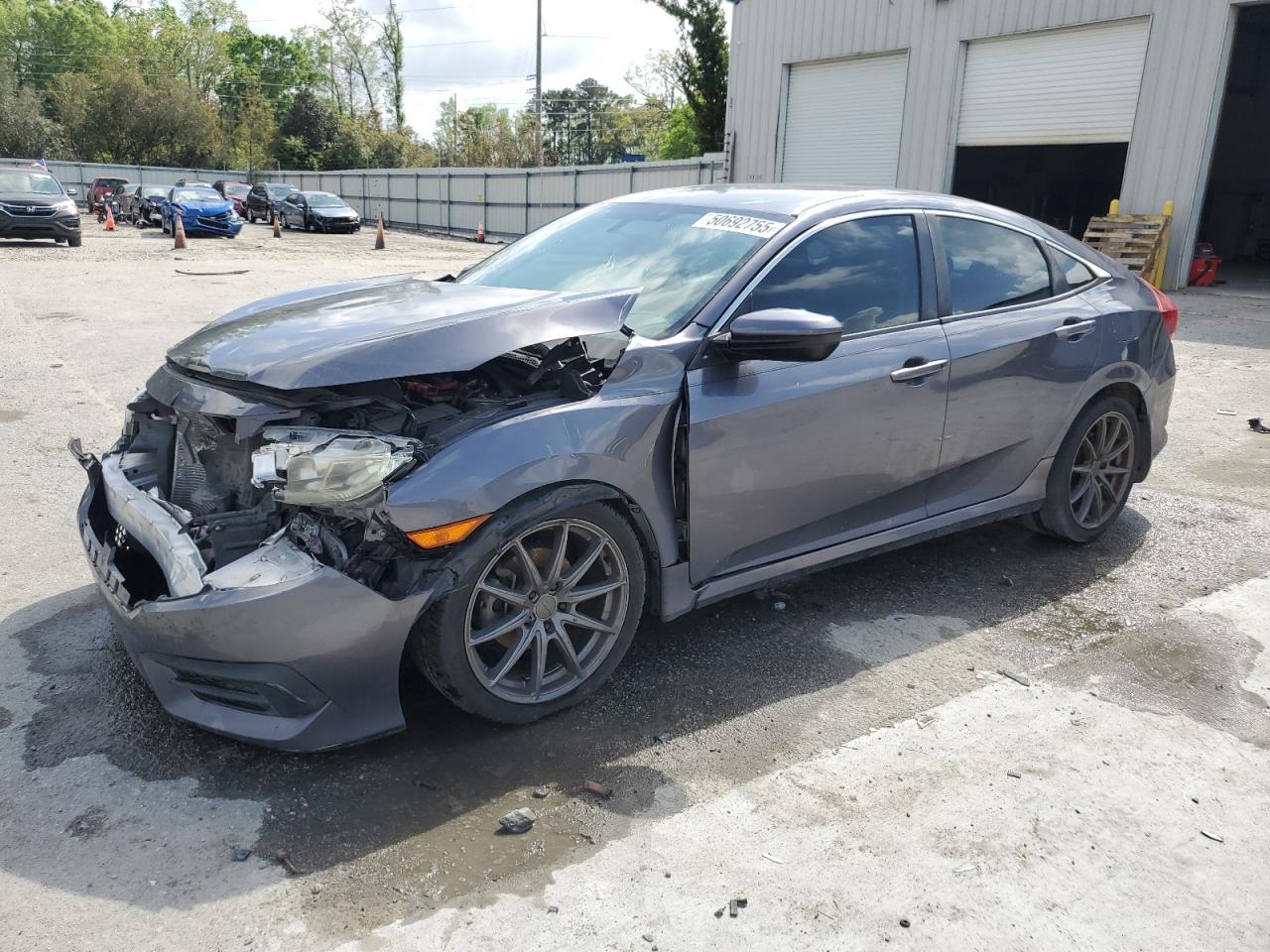 2017 Honda Civic Lx de vânzare în Savannah, GA - Front End