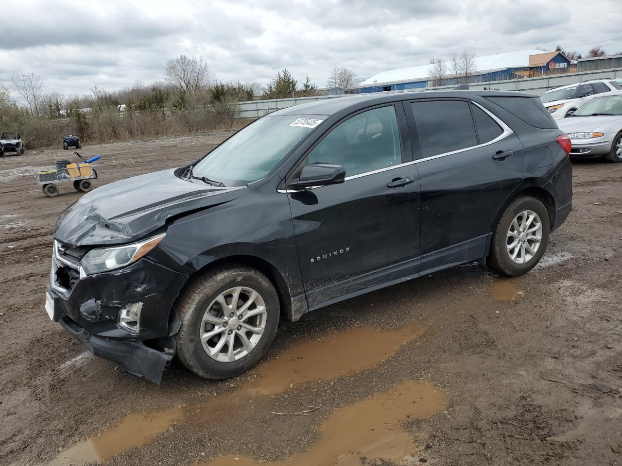 2020 Chevrolet Equinox Lt   на продаже в Columbia Station, OH - Front End