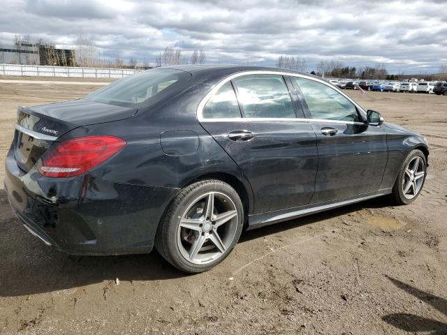  MERCEDES-BENZ C-CLASS 2015 Черный