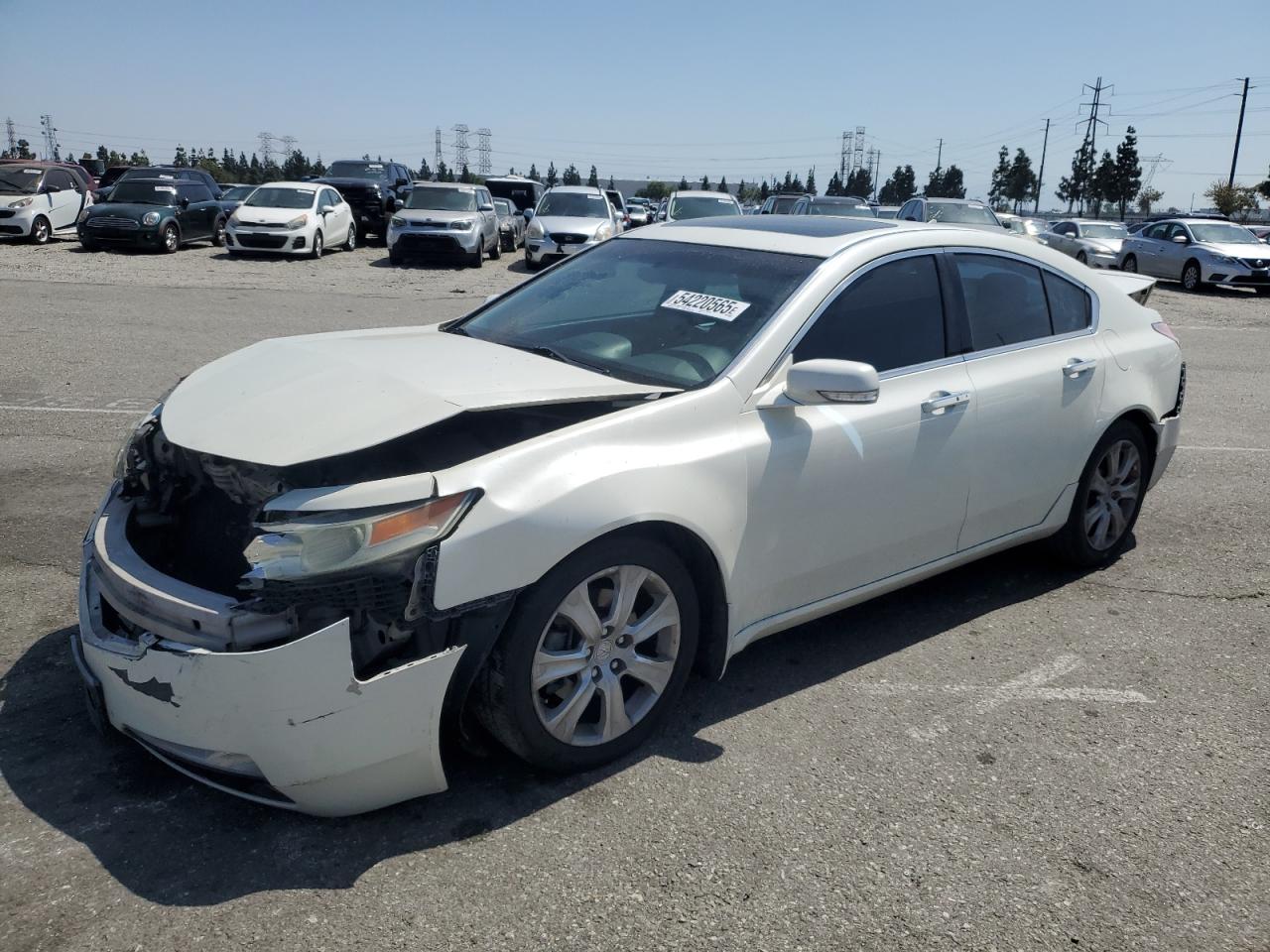 2010 Acura Tl იყიდება Rancho Cucamonga-ში, CA - Rear End
