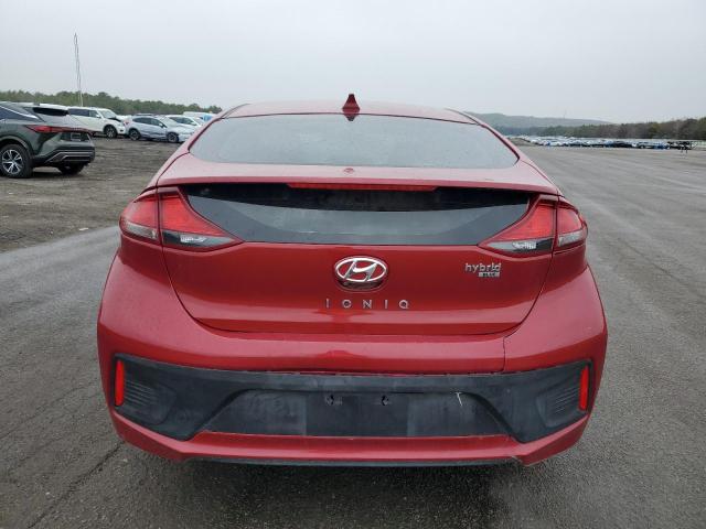  HYUNDAI IONIQ 2019 Красный