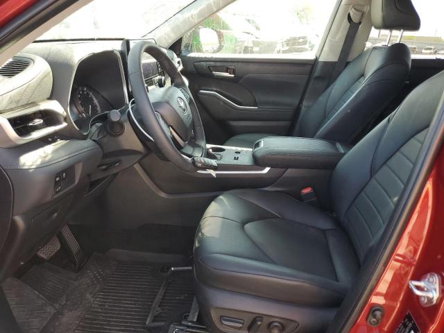  TOYOTA HIGHLANDER 2024 Bordowy