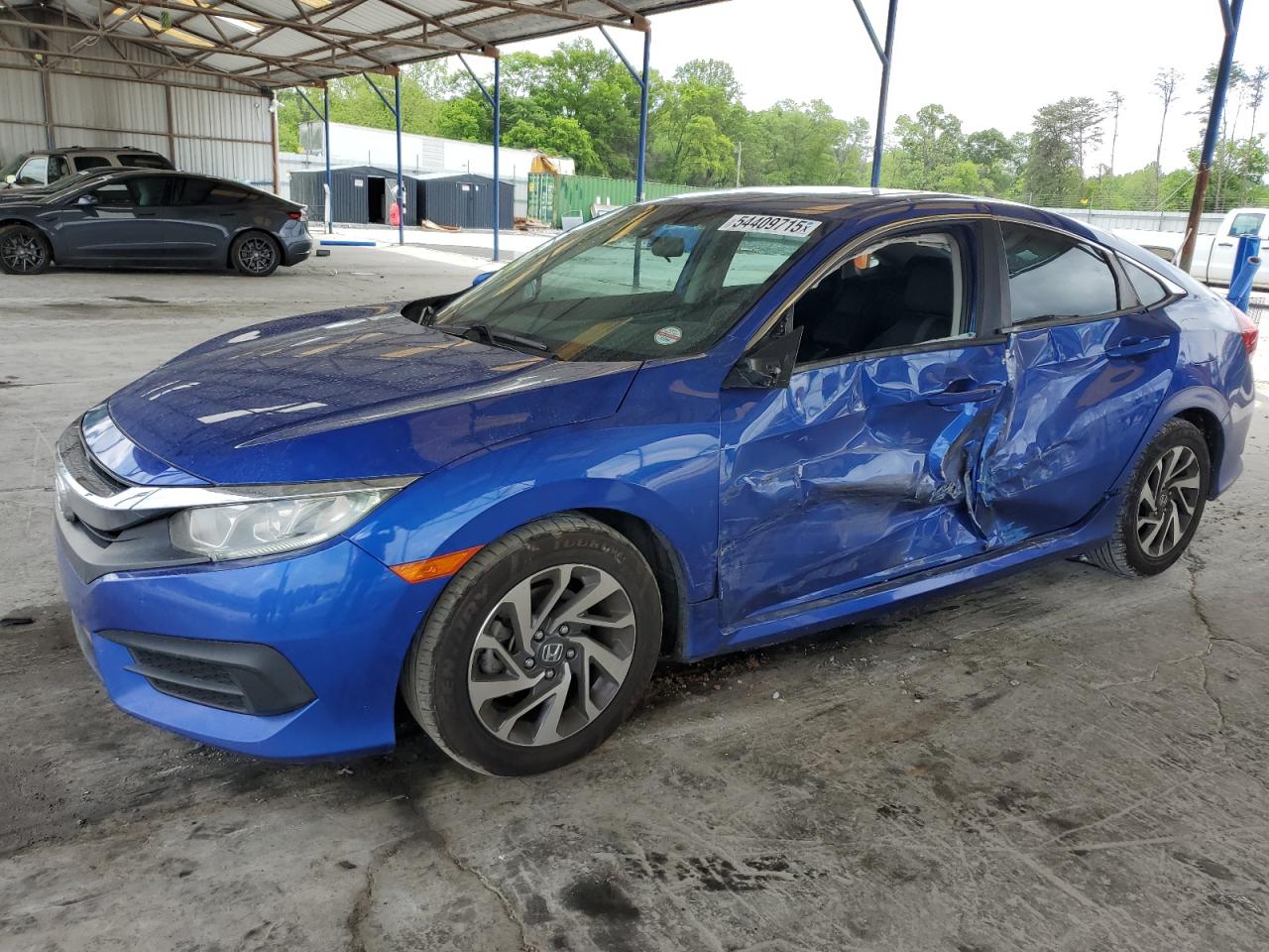 2017 Honda Civic Ex for Sale in Cartersville, GA - Side
