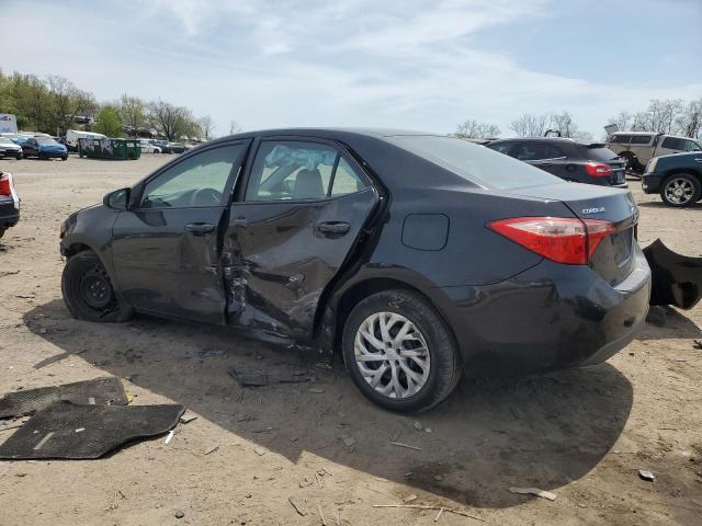  TOYOTA COROLLA 2017 Black