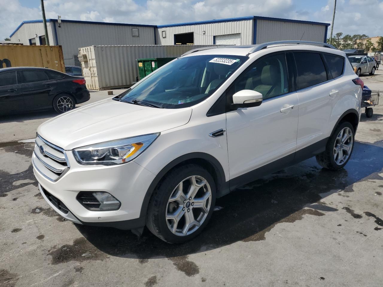 2019 Ford Escape Titanium en Venta en Orlando, FL - Rear End