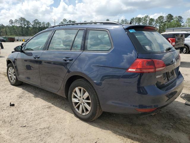 Crossovers VOLKSWAGEN GOLF 2017 Granatowy