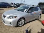 2012 Lexus Ct 200 იყიდება Elgin-ში, IL - Side