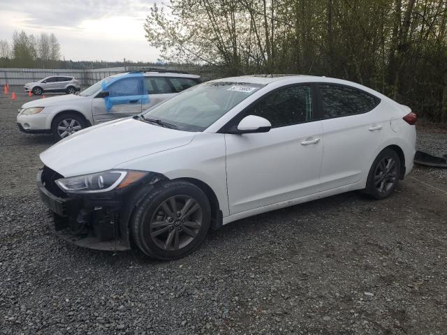  HYUNDAI ELANTRA 2018 Белый