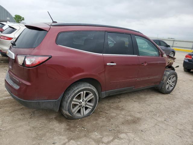 Parquets CHEVROLET TRAVERSE 2015 Czerwony