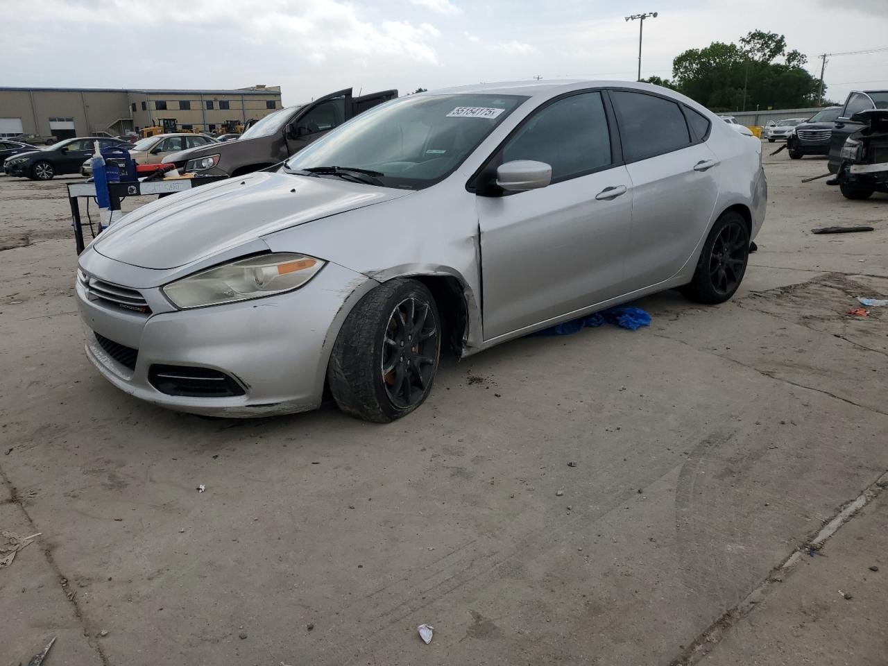 2013 Dodge Dart Sxt იყიდება Wilmer-ში, TX - Side