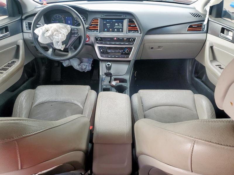  HYUNDAI SONATA 2017 Красный