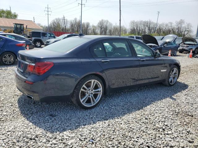  BMW 7 SERIES 2014 Granatowy