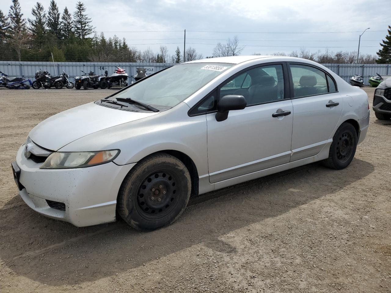 2010 Honda Civic Dx-G for Sale in Bowmanville, ON - Rear End