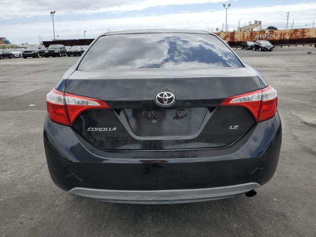  TOYOTA COROLLA 2016 Черный
